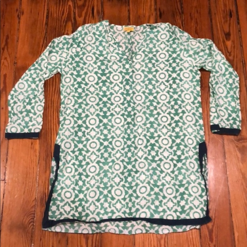 Roberta Roller Rabbit Tunic/Swimsuit Cover Up M